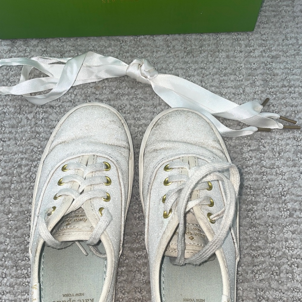 Keds for Kate Spade Kids' Gold Sneakers - Picture 12 of 14